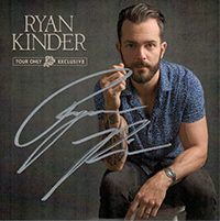 Signed Albums CD - Signed Ryan Kinder - Tour Only Exclusive EP